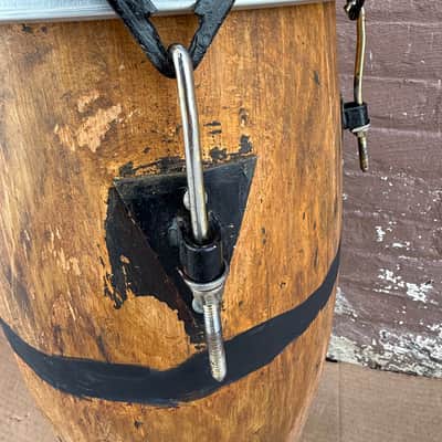 Unbranded 10.75" Wood Quinto Conga w/ Remo Symmetry Skyndeep Head – Used, Good Condition image 7