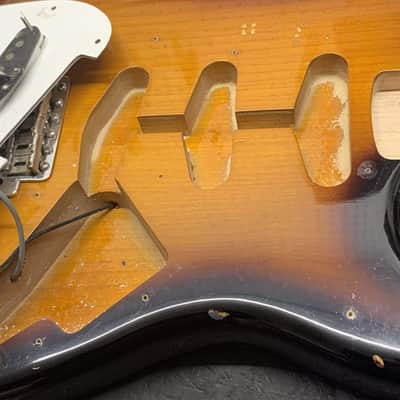 Used White Tiger MIJ USA Designed Strat Style Electric Guitar with Case image 14