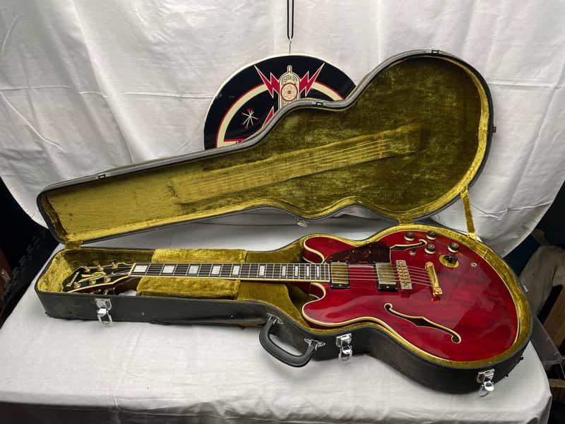 Ibanez SA-400CH SA-400 CH Semi-Hollowbody Guitar with Case - MIJ Made In Japan 1979 - Cherry image 1