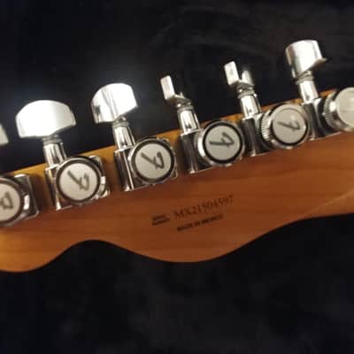 Custom Built 2021 Fender Tele Telecaster Thinline Roasted Maple Cherry Red Metallic w/White Binding image 14