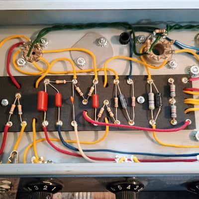 Nader Silverface Champ 2000s/ Handwired/ Cover image 6