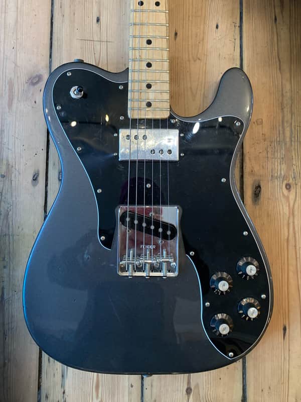 1974 Fender Telecaster Custom refinished in Gun metal grey image 1