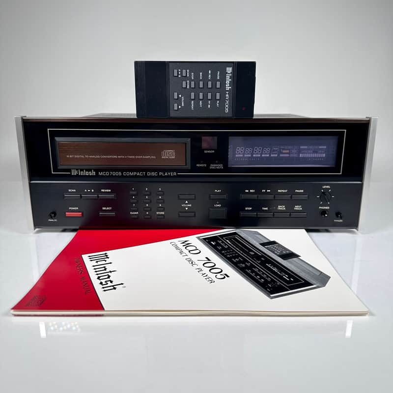 Vintage McIntosh MCD7005 Compact Disc Player Audiophile Stereo image 1