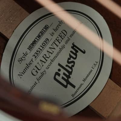 Gibson Hummingbird Standard Vintage Sunburst 2021 #23511039 image 11