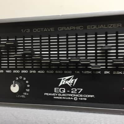 PEAVEY Model EQ27 Vintage Graphic EQ 1970s/80s image 5