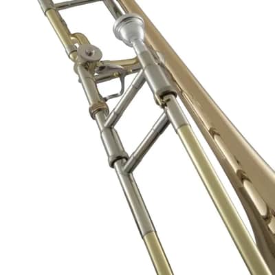 C-STOCK Bach Stradivarius 42BOG Professional Trombone Gold Bell image 2