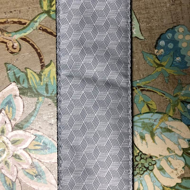 Dunlop Jacquard Straps-Cube Hatch Light Grey image 1