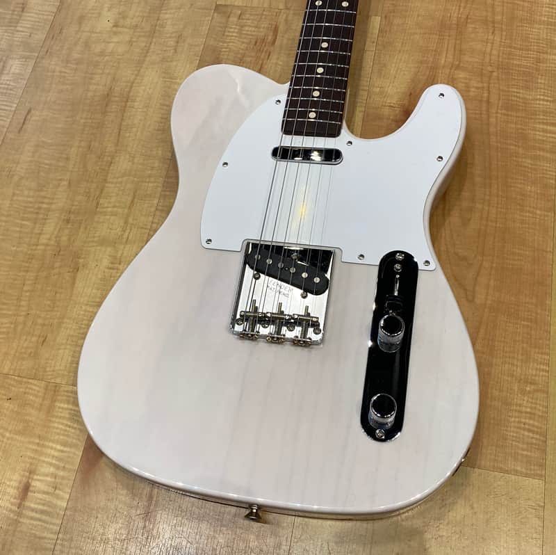 Fender Jimmy Page Mirror Telecaster  2023 Electric Guitar White Blonde (SN: USA02330) image 1