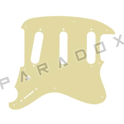 Custom Pickguard For 2023 - 2024 Made in Japan Ibanez ICHI00-VWH Ichika Signature - Solid Cream Thin .060"