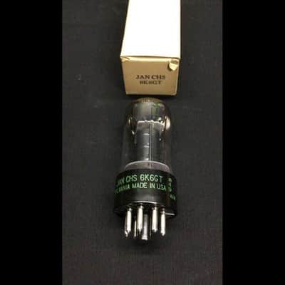 NOS NIB SYLVANIA JAN CHS 6K6GT Amplifier Vacuum Tube TESTED F.9674 image 1