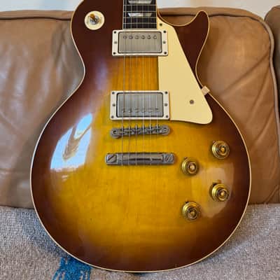 2025 Gibson Custom Shop Les Paul 1958 Reissue r8 - Iced Tea Burst VOS image 1