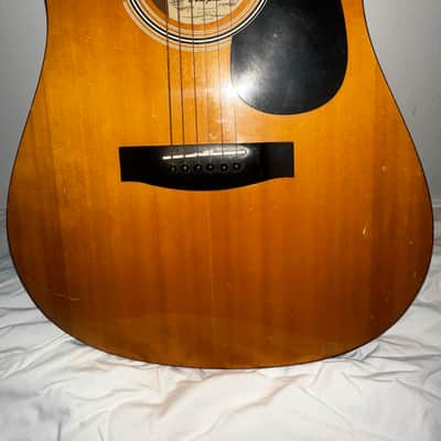 Aria Aria Pro II PW-100 Acoustic Guitar MIK (Made in Korea) – Natural – Great Player 1990s image 2