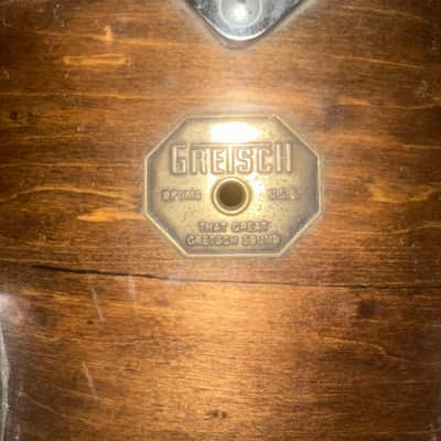 Gretsch Badge Drop G 1970 - Finition Walnut Gloss d'origine image 11