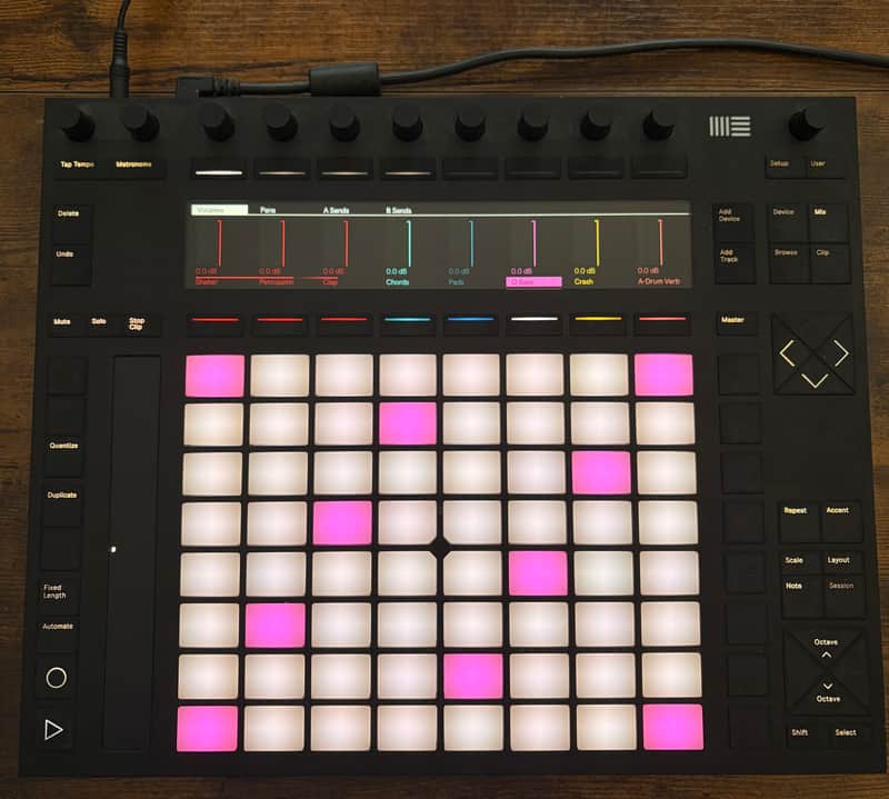 Ableton Push 2 Controller + Carry Case & Decksaver image 1