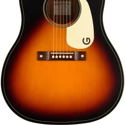 Gretsch Jim Dandy Dreadnought 6-String Right-Handed Acoustic Guitar with Walnut Fingerboard (Rex Burst) image 2