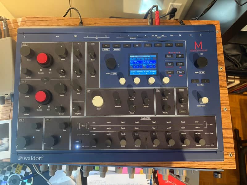 Waldorf M 16-Voice Wavetable Desktop Synthesizer 2023 - Present - Blue Bild 1