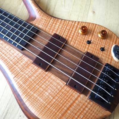 2015 Carl Thompson Custom 5 String Electric Bass Guitar Scroll Les Claypool image 8