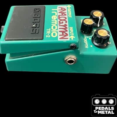 Analogman Boss TR-2 Tremolo with Mod 2010s - Green - X13671 image 6