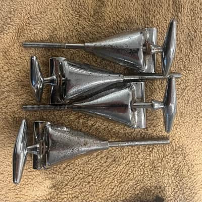 Slingerland Bass claws and rods 60s - Chrome image 3