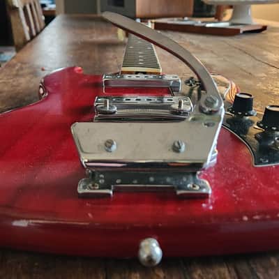 PROJECT! Kay K-2T SG Yako Build Cherry Red 1970s Taiwan image 20