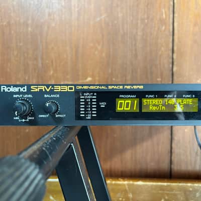 Roland SRV-330 SRV 330 Dimensional Space Reverb New internal battery image 3