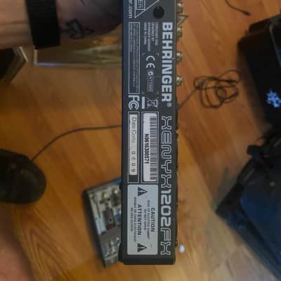 Behringer Xenyx 1202FX 12-Input Mixer with Effects NO POWER SUPPLY image 2