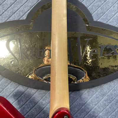 Ibanez DT-200 FR Destroyer CHERRY! Reissue 2005 In USA SkunkWerx Stage Ready SetupFire Red Metallic Vintage Case image 15