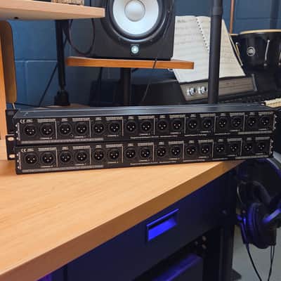 PAIR - ART S8-3Way Rackmount 8 Channel Microphone Splitters image 3