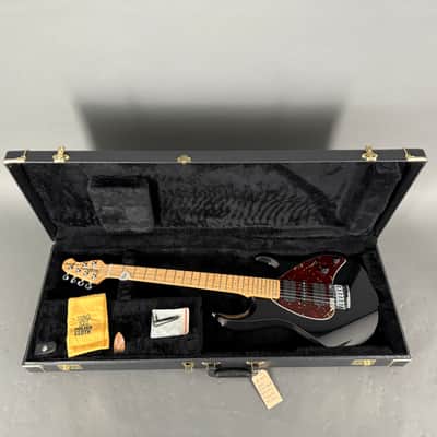 1992 Ernie Ball Music Man Silouette MN black HSH USA orig Case image 13