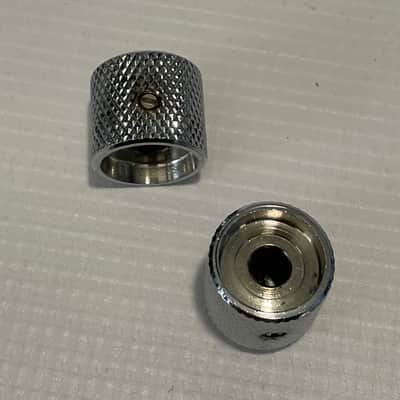 2000's Jackson JS30RR & Dinky Guitar Chrome Dome Metal Volume Set Screw Knob Set image 4