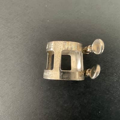 SELMER CLARINET LIGATURE SELMER LIGATURE FOR CLARINET Undetermined. VINTAGE - Silver Plated image 4