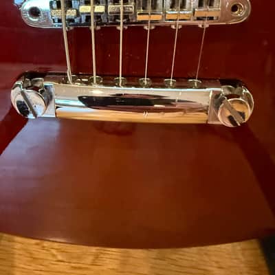 Peavey Firenza 1990s Translucent Red image 11