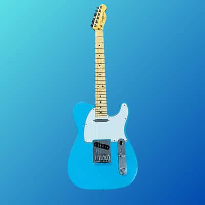 Fender American Professional II Telecaster with Maple Fretboard 2020 - Present Miami Blue image 2