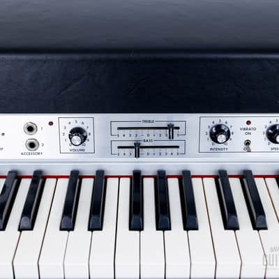1978 Rhodes Suitcase 73 Stage Conversion w/ Cheek Block Power Supply, Legs & Pedal, Serviced & Clean, Fender image 6