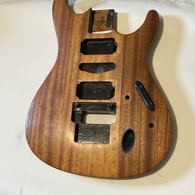 1991 Japan Ibanez 440s S Series Natural Mahogany Guitar Body Original Edge Tremolo Ready image 5