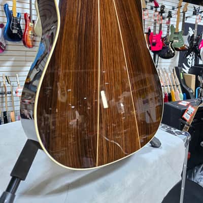 Martin D-35 Left-Handed Acoustic Guitar - Natural w/OHSC & PLEK*D #474 image 7
