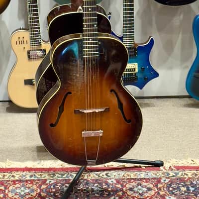 Gibson L-50 (30-40s) F-Hole Sunburst - Fair image 8