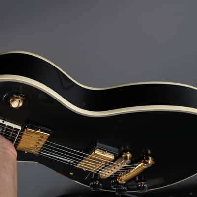 2006 Gibson Les Paul Custom Black Beauty Left Handed *Headstock Repair* image 22