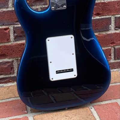 Fender Strat Plus Deluxe with Maple Fretboard 1991 - Blue Pearl Burst - UPGRADED LACE SENSOR BLUE S/ SILVER S/ RED Hum - FENDER HARDSHELL CASE (Center Latch Broke) image 16