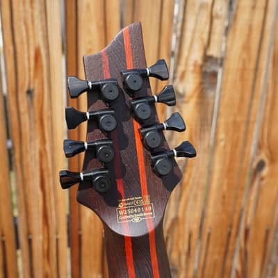 Schecter DIAMOND SERIES John Browne Tao-8 Ozone Burst 8-String Electric Guitar (2025) image 7