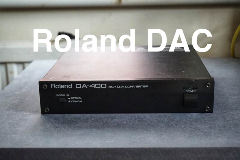 Roland DA-400 DAC Digital Analog Converter (MPC3000) image 1