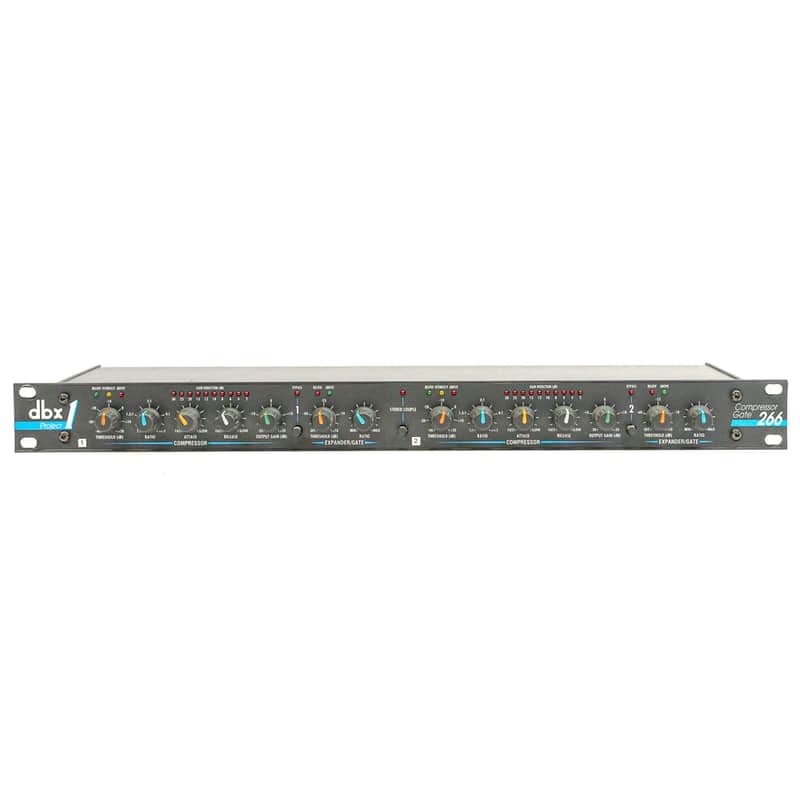 dbx Project 1 Model 266 - Dual Channel Compressor / Gate with