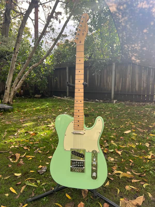 Fender American Special Telecaster CME Exclusive 2017 - Seafoam Green with custom Evertune bridge