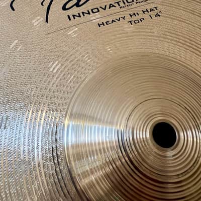 Paiste 14" Innovations Heavy Hi-Hat Cymbals (Pair) 2001 - 2005 - Traditional image 8