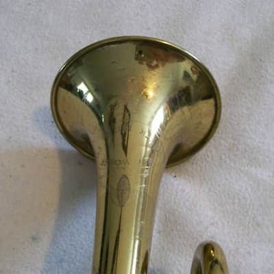 VINTAGE NEW WONDER TRUMPET "OLDS COPY "BUILT BY LOCKIE" image 7
