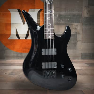 Mosrite Avenger Bass, Firstman, Black, 1970s, MIJ | Reverb