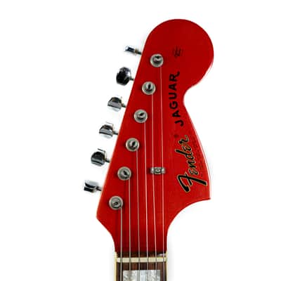 Fender 1969 Jaguar Candy Apple Red (Matching Headstock) image 7