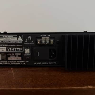 Avalon VT-737sp Tube Channel Strip 2010s - Silver image 6