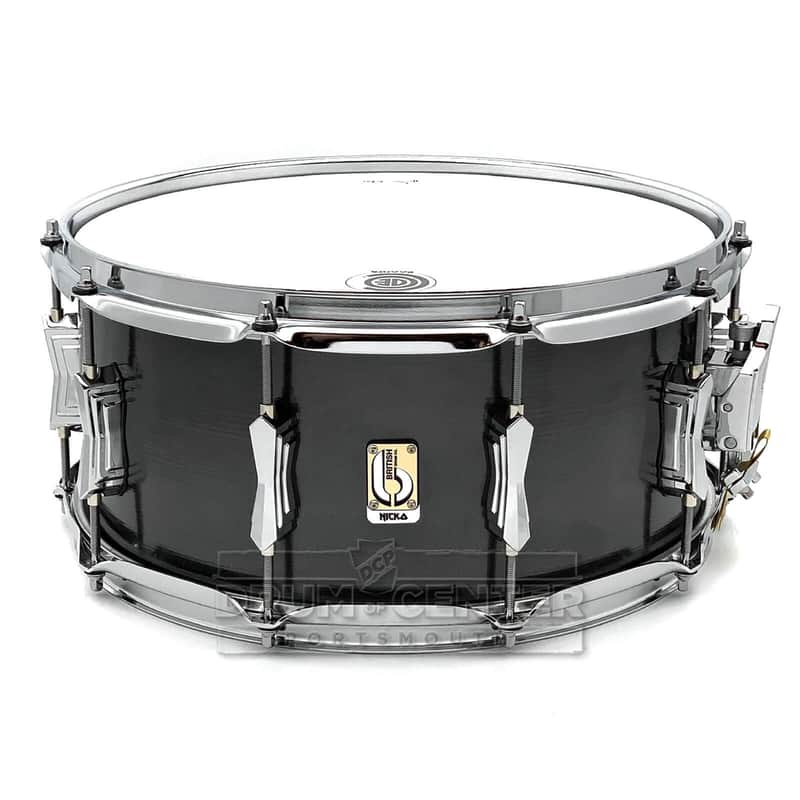 British Drum Company Nicko McBrain Signature Talisman Snare Drum 14x6.5 image 1