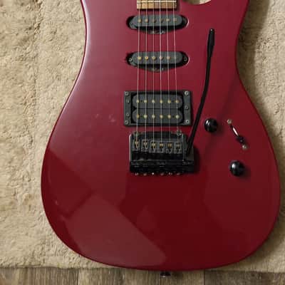 Westone Strat 80's Kahler bridge Burn Red image 1